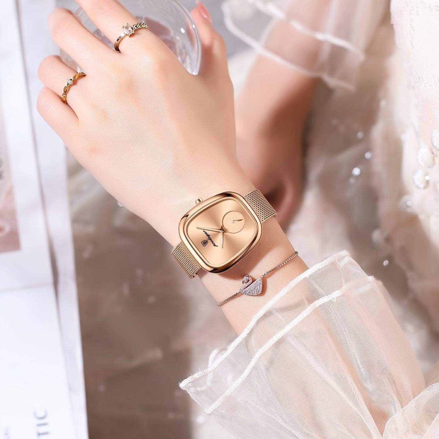 Reloj QUARTZ - Elegante y Fino