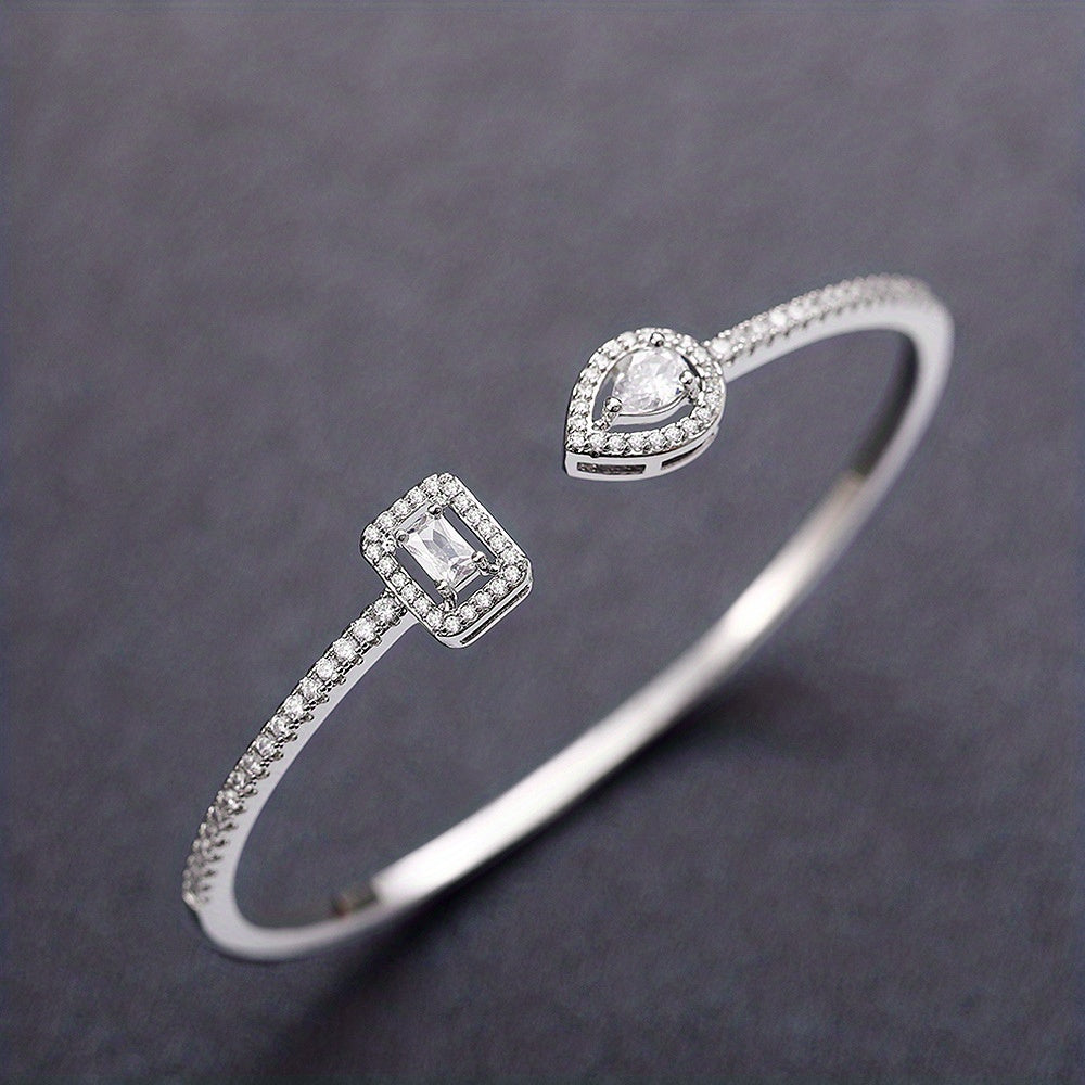 Brazalete Chic con Zirconia