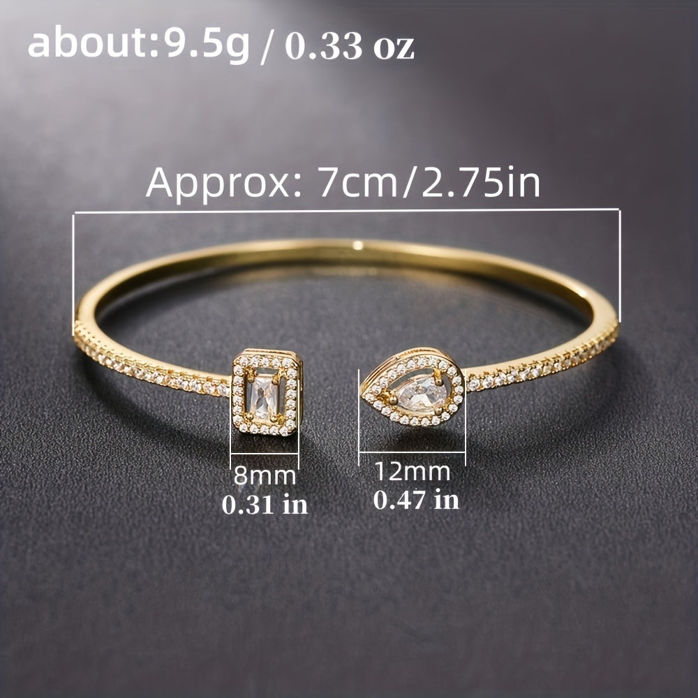 Brazalete Chic con Zirconia