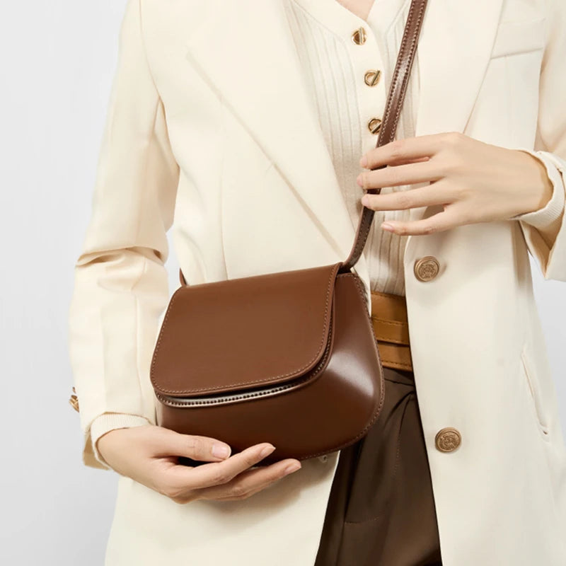 Bolso de Cuero Clásico Valeria