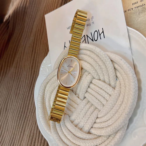 Reloj Femenino Oval Gold