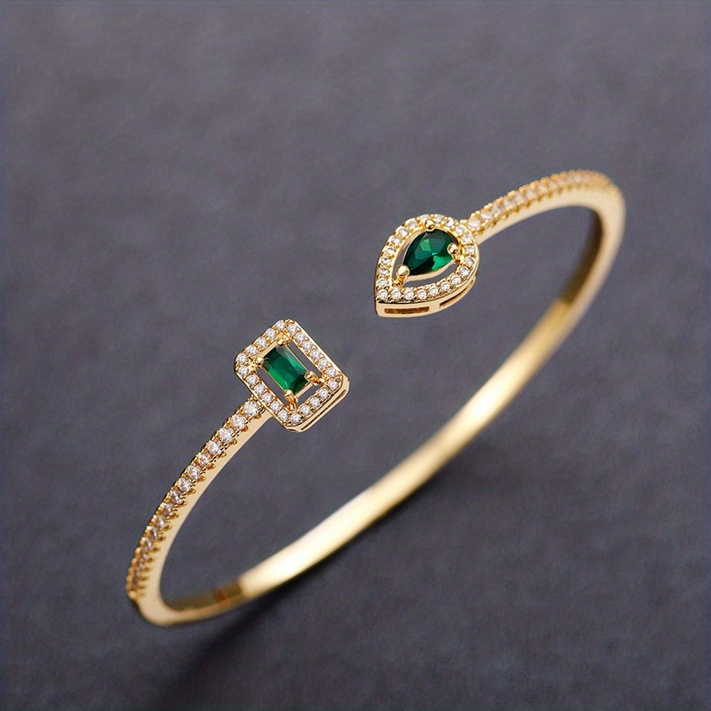 Brazalete Chic con Zirconia