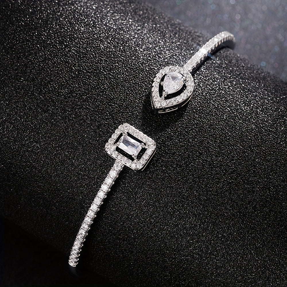 Brazalete Chic con Zirconia