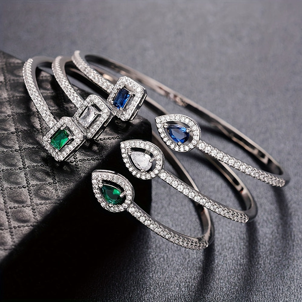 Brazalete Chic con Zirconia