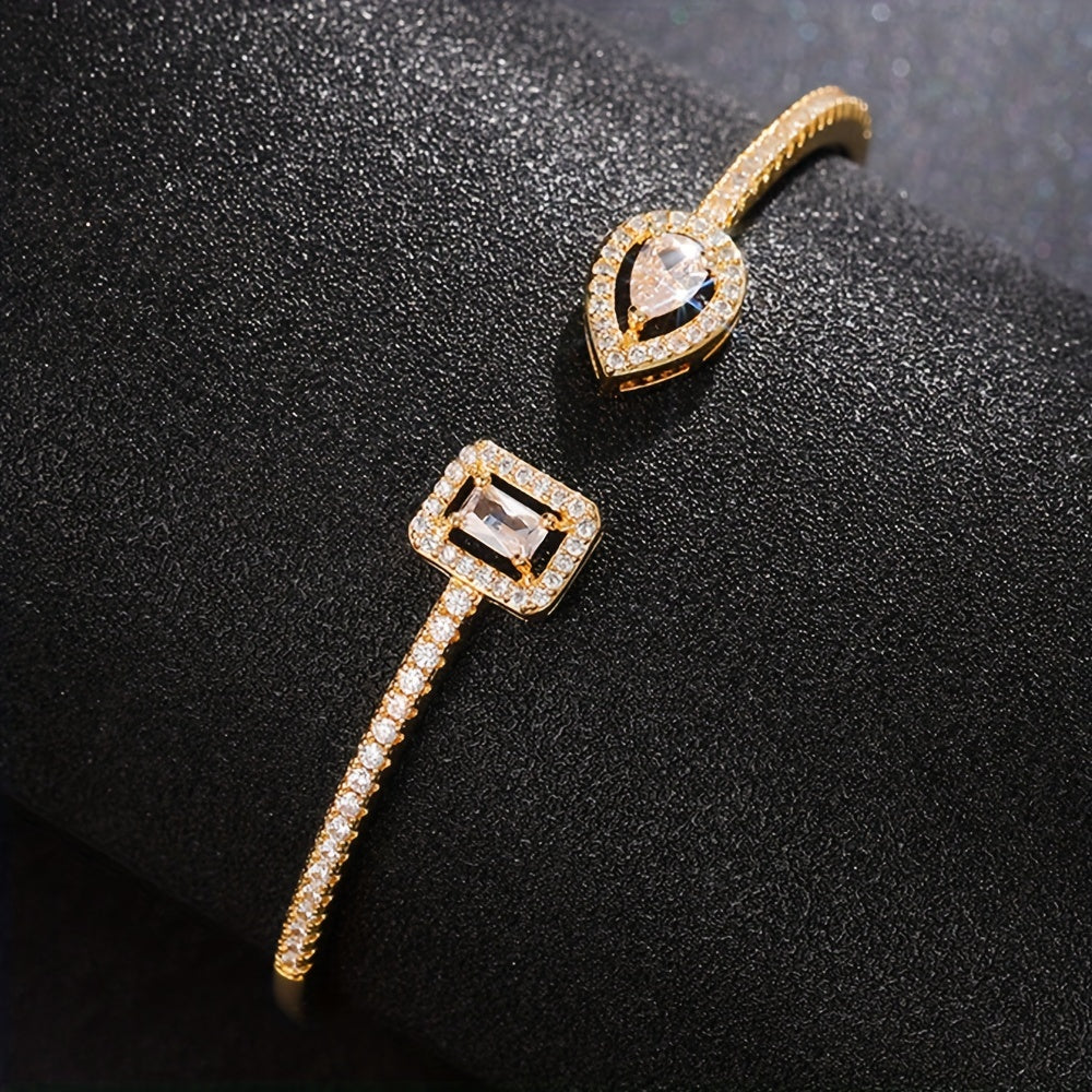 Brazalete Chic con Zirconia