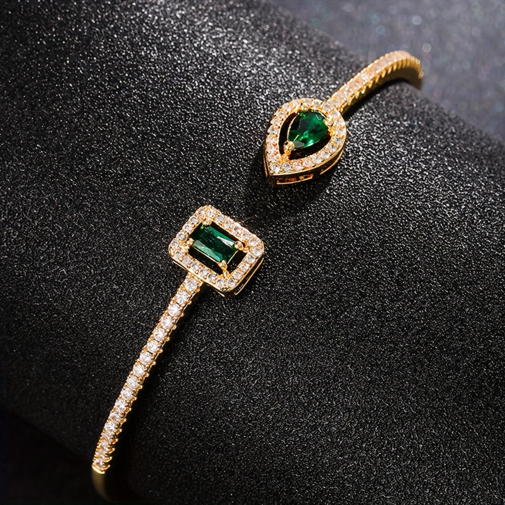 Brazalete Chic con Zirconia