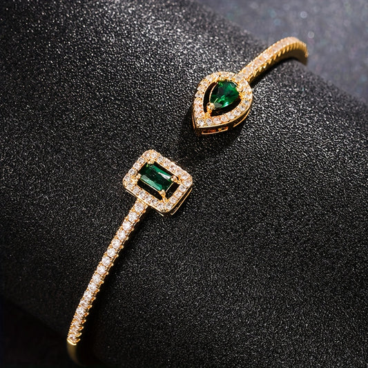 Brazalete Chic con Zirconia