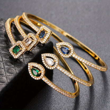 Brazalete Chic con Zirconia