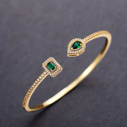 Brazalete Chic con Zirconia